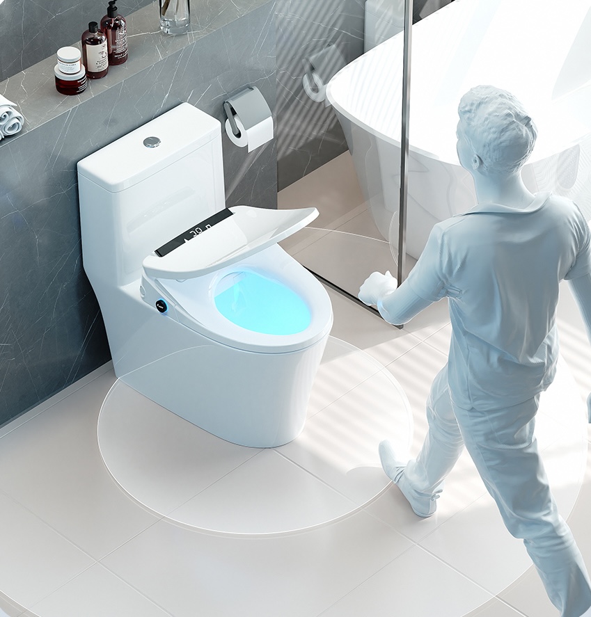 Smart radar — toilet awaits